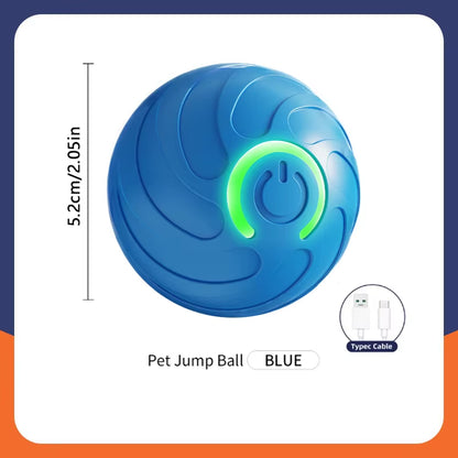 Smart Dog Toys Ball Electronic Interactive Pet Toy Moving Ball USB Automatic Moving Bouncing for Puppy Birthday Gift Cat Product