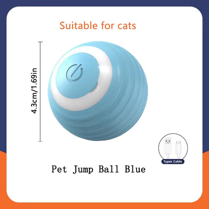 Smart Dog Toys Ball Electronic Interactive Pet Toy Moving Ball USB Automatic Moving Bouncing for Puppy Birthday Gift Cat Product