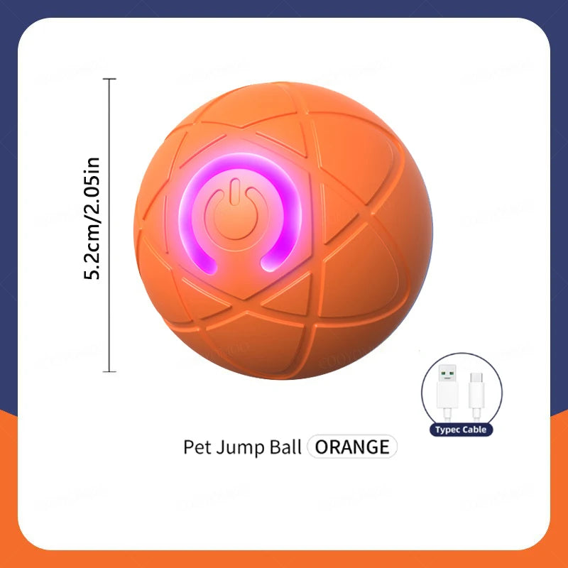 Smart Dog Toys Ball Electronic Interactive Pet Toy Moving Ball USB Automatic Moving Bouncing for Puppy Birthday Gift Cat Product